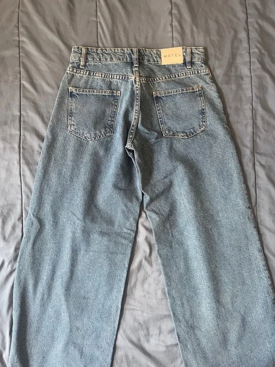 Motel Rocks Low Rise Jeans W26 L34 - Picture 4 of 5